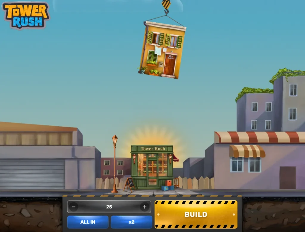 Tower Rush – Spielstart